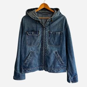 Vintage Jones Wear Boxy Denim Utility Jacket